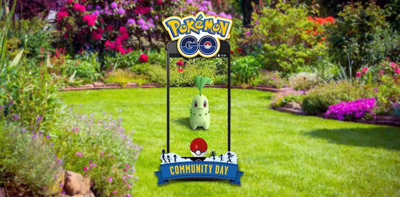 Pokemon go community day gioco niantic nintendo evento esclusivo chikorita meganium mossa radicalbero ora italiana evento