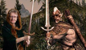 Shirley curry the elder scrolls vi gioco skyrim v youtube youtuber