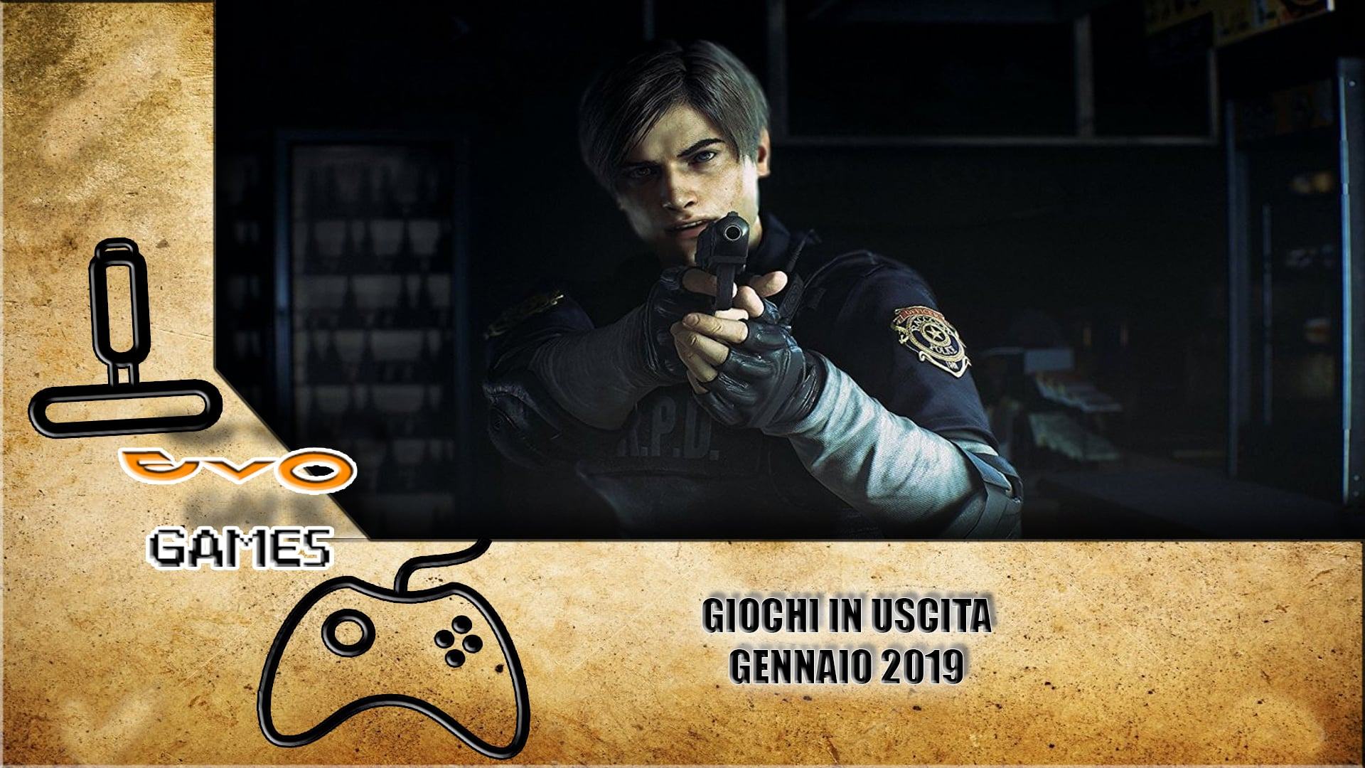 Giochi in uscita gennaio 2019