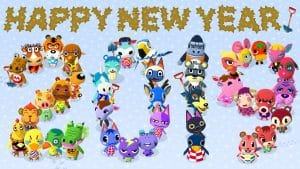 Animal crossing: auguri di buon anno da nintendo