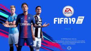 Fifa 19 schermata caricamento