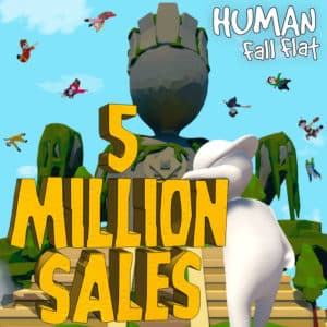 Human fall flat 5 milioni