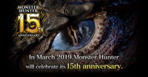 Monster hunter: 15 anniversario