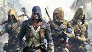 La copertina di assassin's creed unity