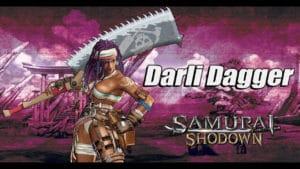 Darli dagger il nuovo personaggio di samurai shodown