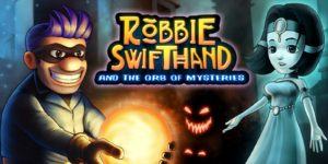 La copertina di robbie swifthand and the orb of mysteries