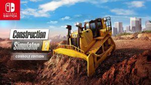 La cover di construction simulator 2 per nintendo switch