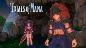 Trials of mana: nuovo trailer su nintendo switch con i due personaggi principali