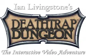 Deathtrap dungeon the interactive video adventure logo