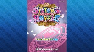 Schermata del titolo di sisters royale