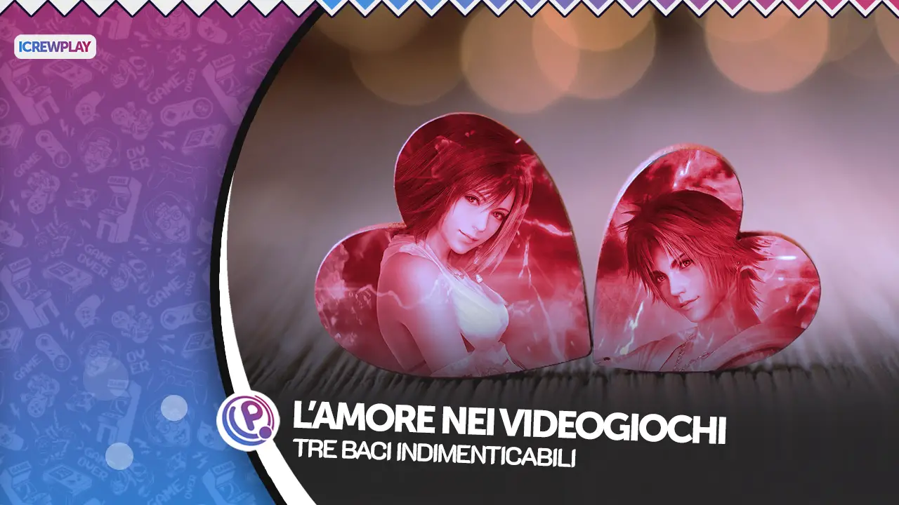 Videogiochi, amore nei videogiochi, videogiochi san valentino, baci nei videogiochi, final fantasy x