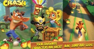 Crash bandicoot-mobile-endless-runner