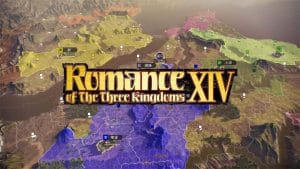 La cover di romance of the three kingdoms xiv