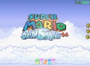 Super mario sunshine 64