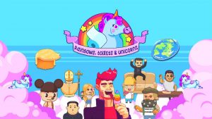 Rainbows, toilets and unicorns è il folle bullet hell in arrivo su nintendo switch e playstation 4