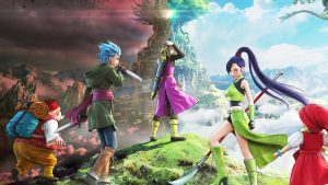 La cover di dragon quest xi