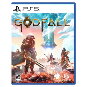 Cover playstation 5 di godfall