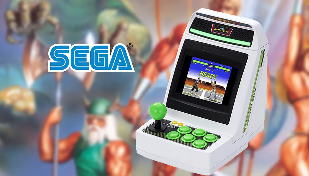 Sega annuncia astro city mini, nuova microconsole a forma di cabinato