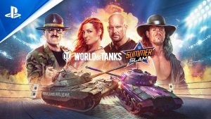 La cover della summerslam in world of tanks