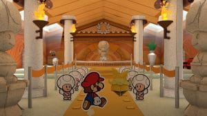 Paper mario: the origami king, kensuke tanabe dice che il team di sviluppo ha ancora controllo