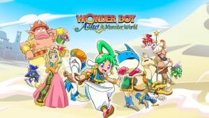 La cover di wonder boy: asha in monster world