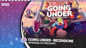 Going under, recensione going under, going under review, roguelite playstation 4, the binding of isaac