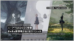 Yoko taro e la serie nier presenti al tokyo game show 2020