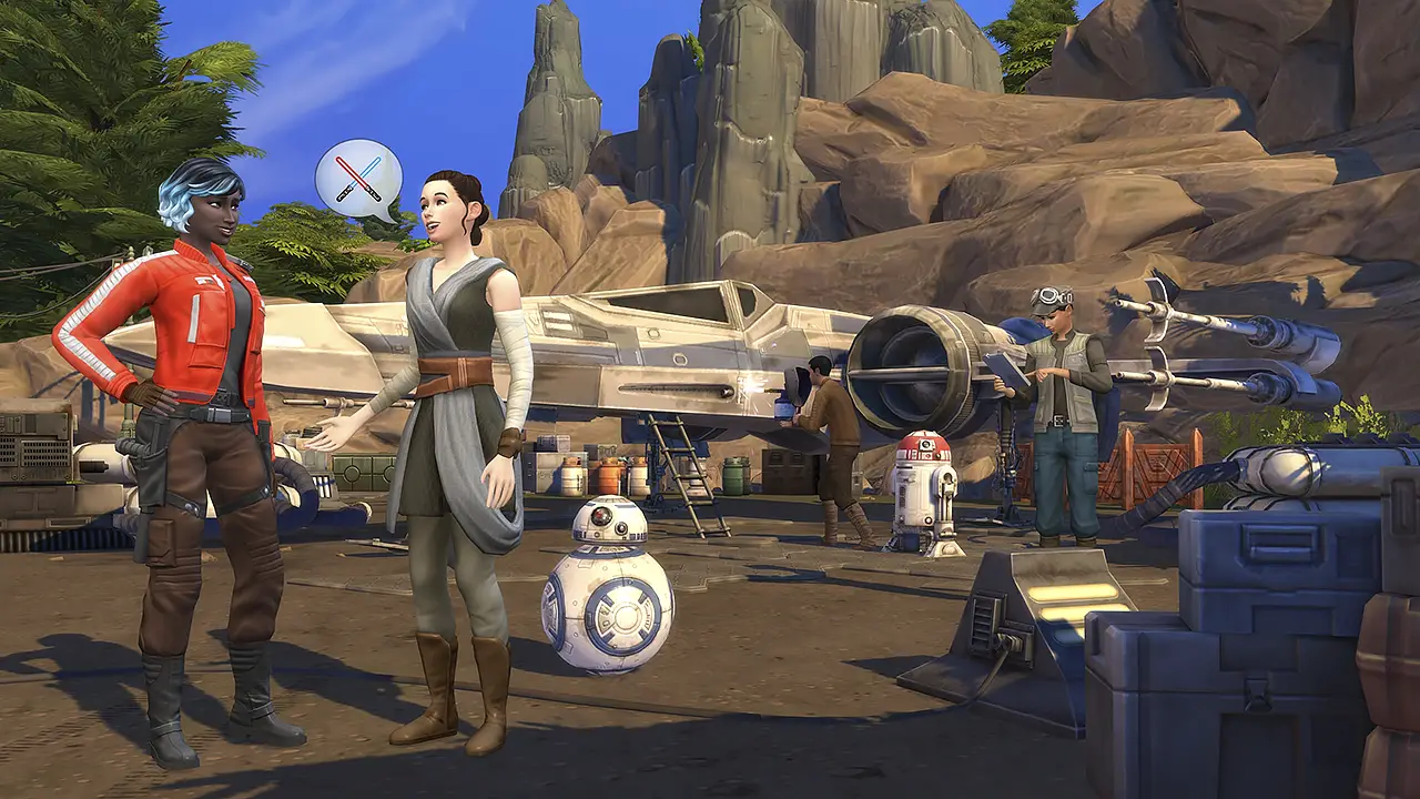 The Sims 4: Star Wars Viaggio a Batuu è la nuova espansione a tema guerre stellari 6