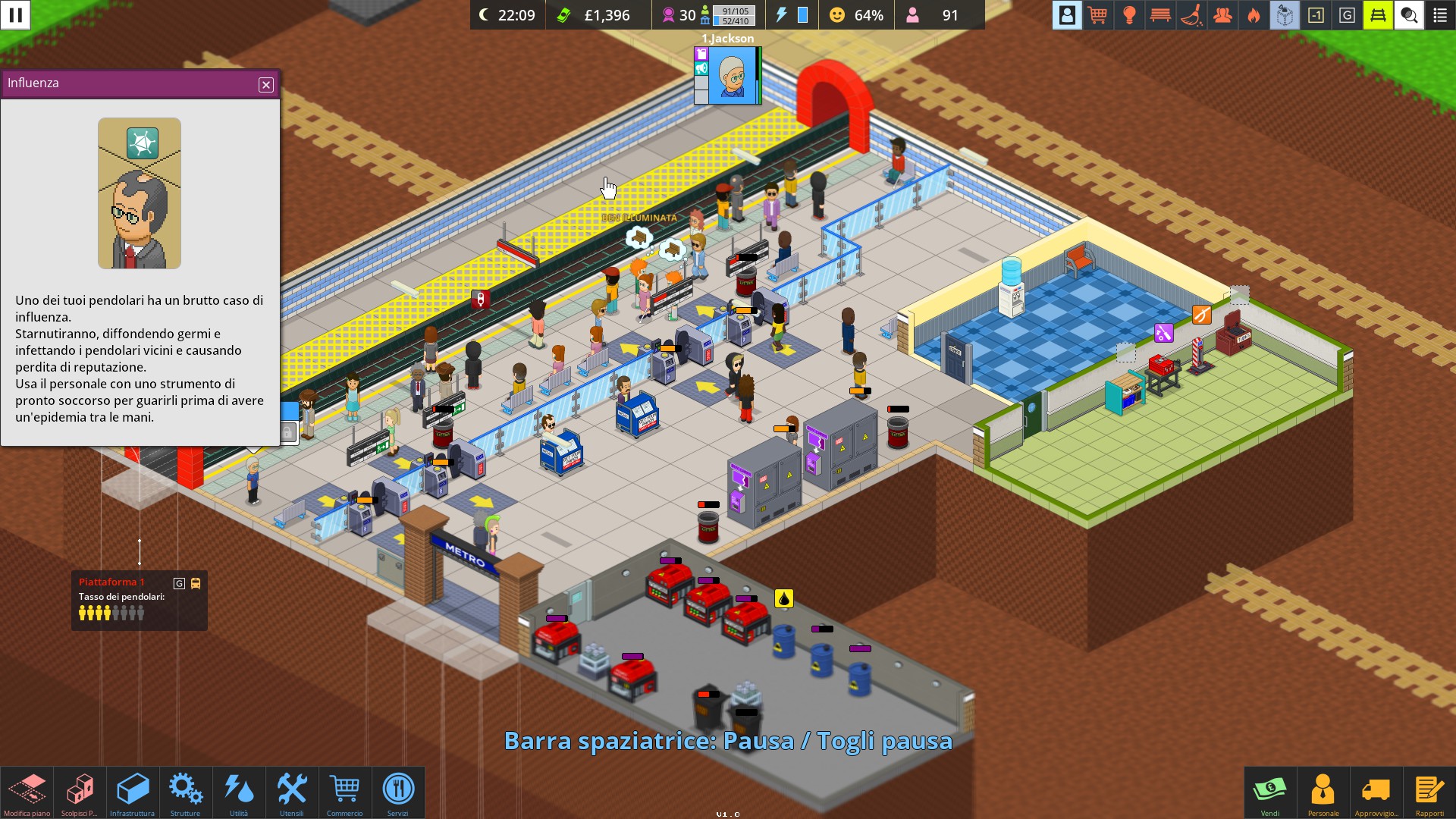 Overcrowd: A Commute 'Em Up