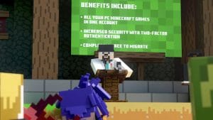 Minecraft, dal 2021 necessario un account microsoft per tutti i giochi mojang