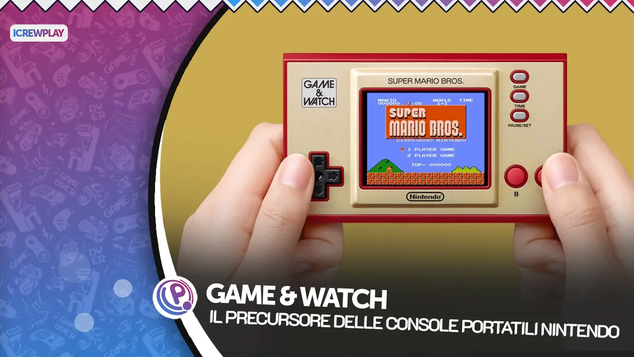 Game and watch precursore console portatili nintendo