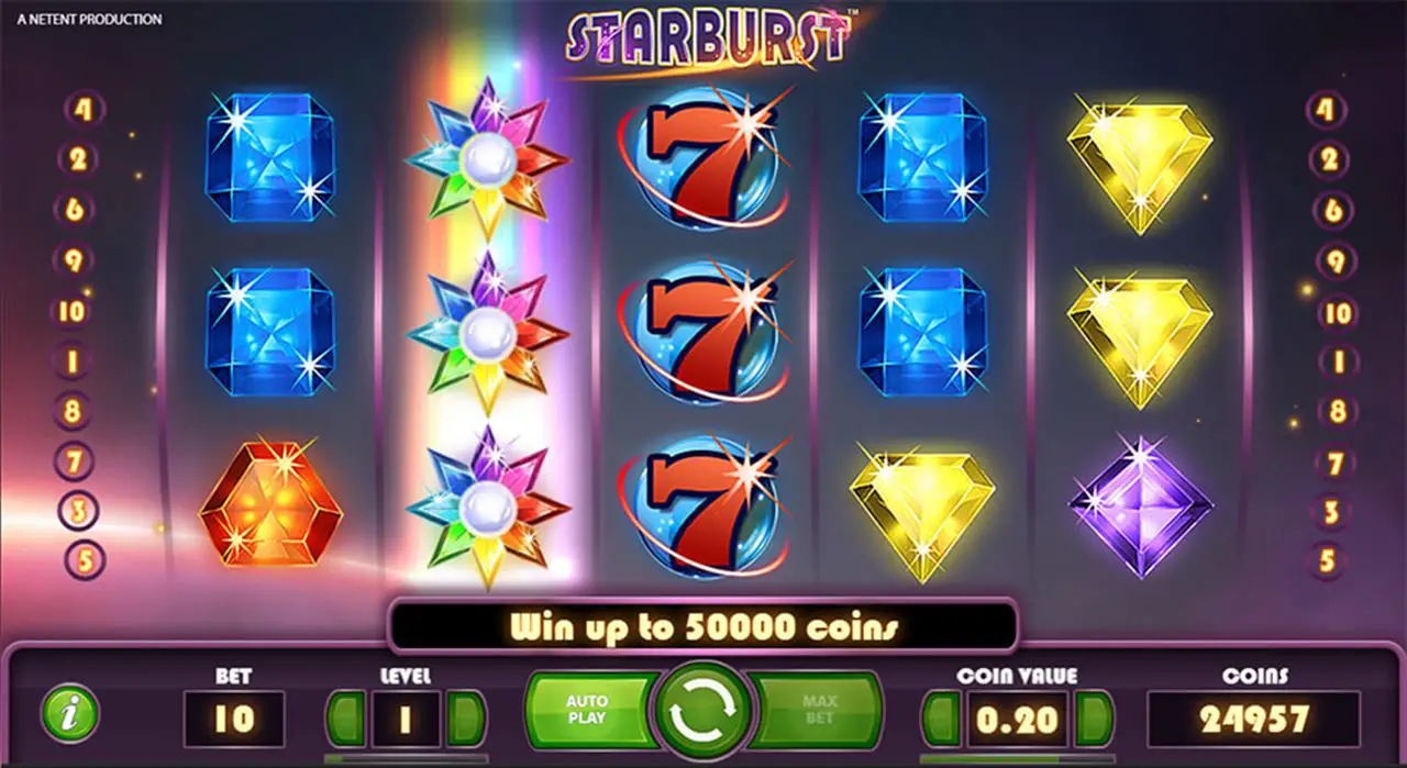 Starburst: uno dei giochi più praticati nel contesto della videoludica digitale