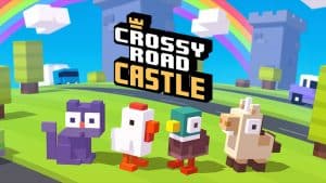 Crossy road castle apple arcade