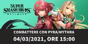 Super smash bros. Ultimate, annunciata la presentazione di pyra e mythra