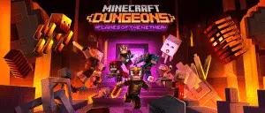 Minecraft dungeons flames of the nether