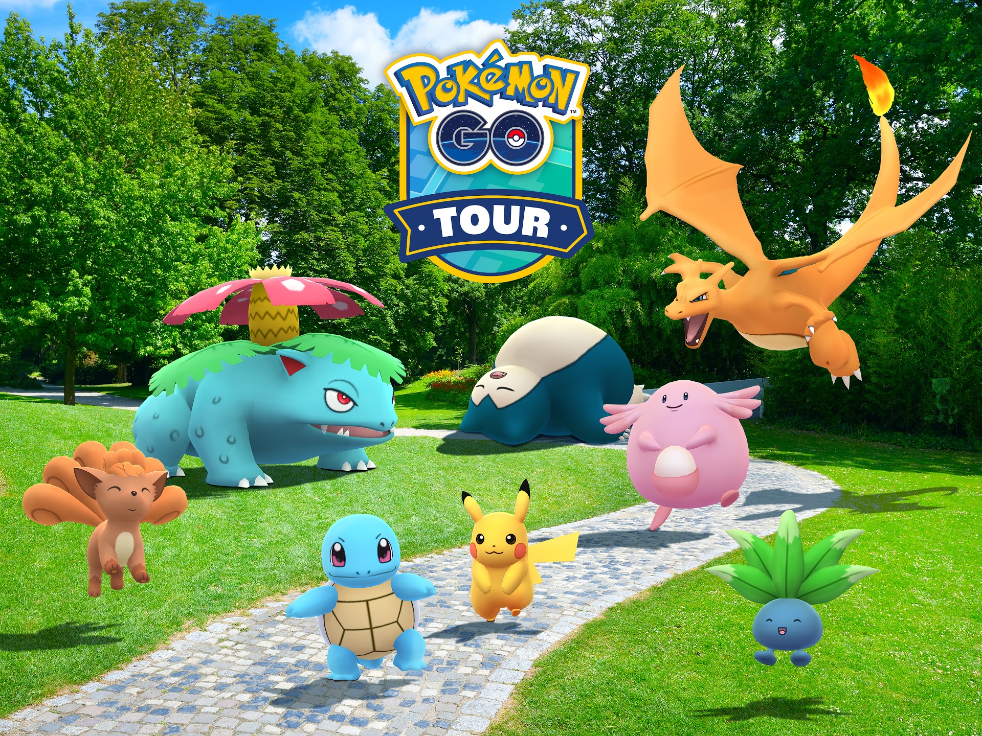 Pokémon go tour di kanto