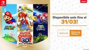 Super mario 3d all-stars, l'unico modo per acquistarlo dopo marzo 2021