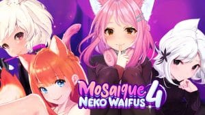 Mosaique neko waifus 4 logo