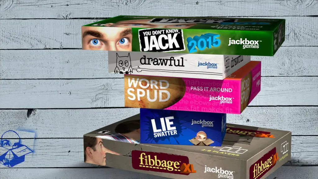 The jackbox party pack top 5 couch games