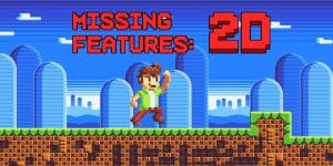 Missing features 2d