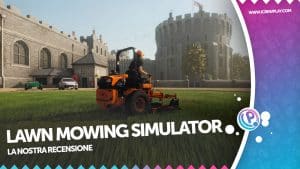 Lawn mowing simulator