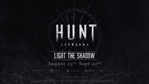 Hunt showdown light the shadow evento