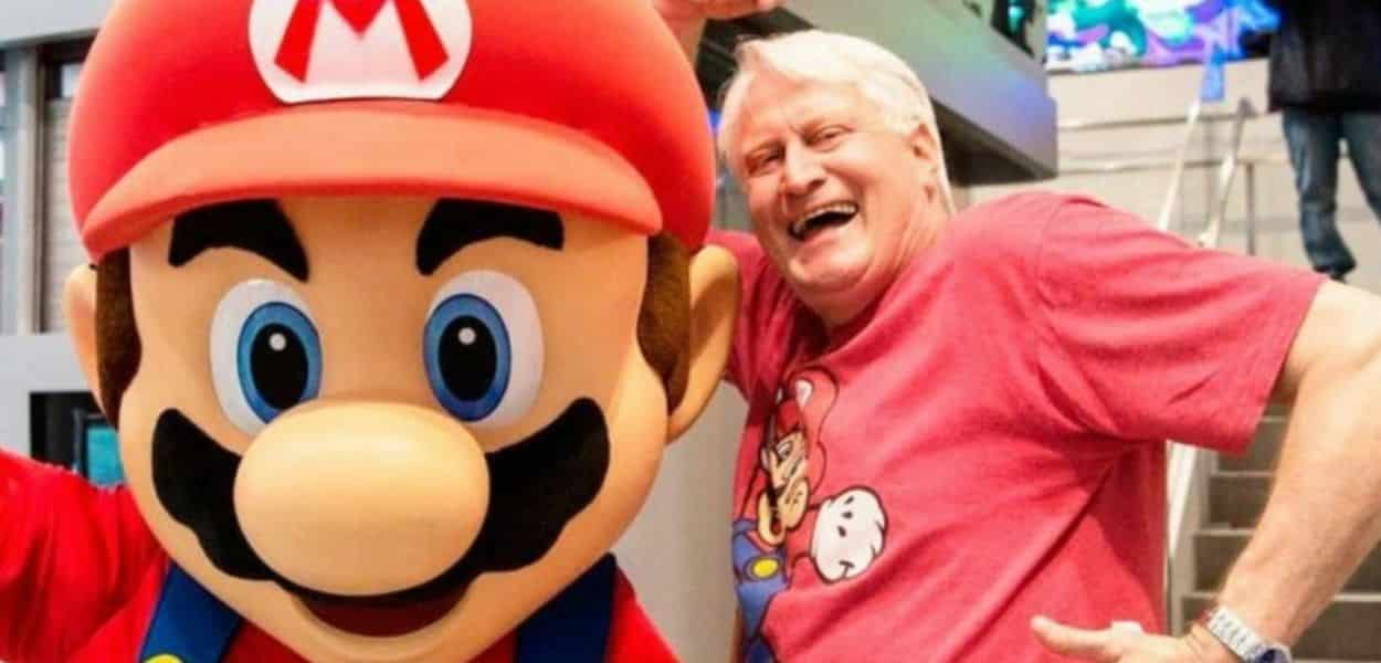 Charles martinet vuole doppiare super mario per sempre