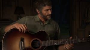 The last of us parte 2 chitarra