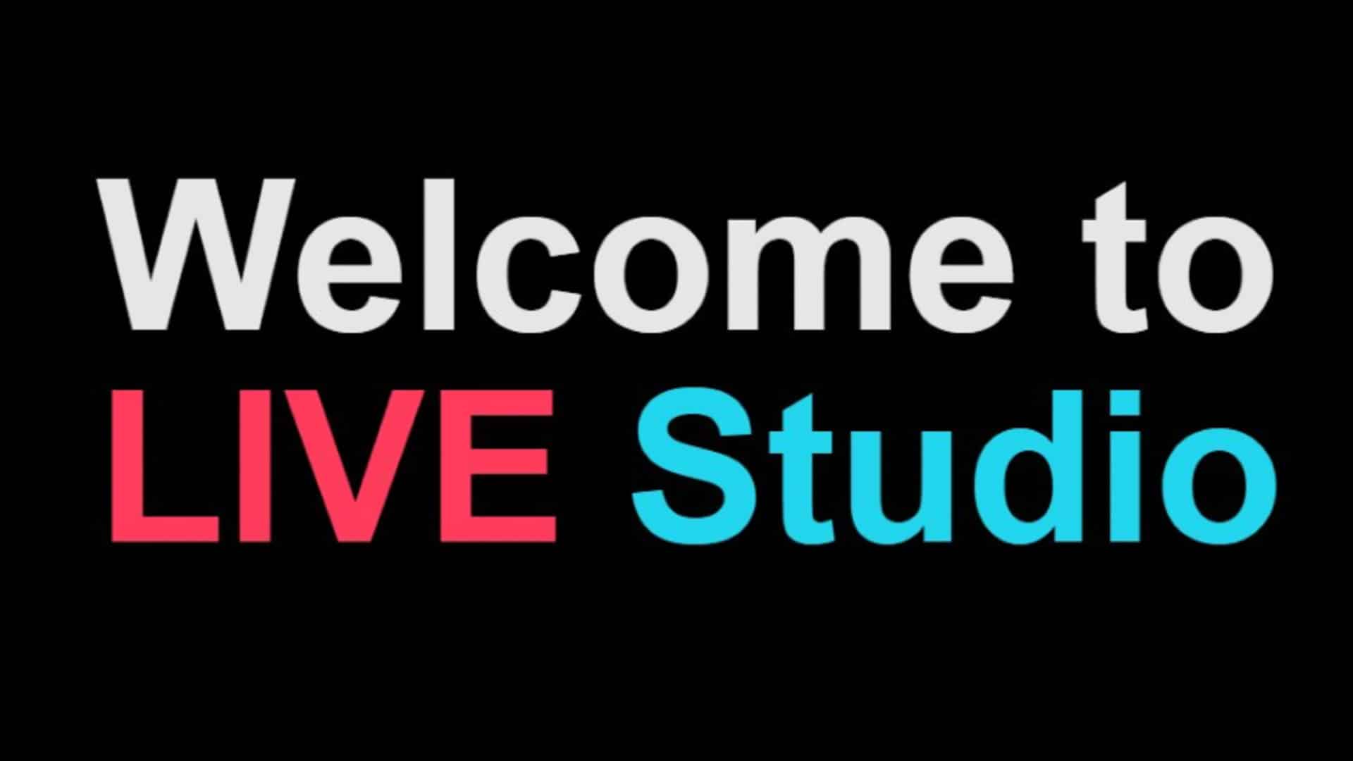 Tiktok live studio