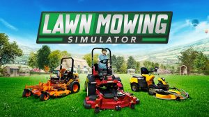 Lawn mowing simulator