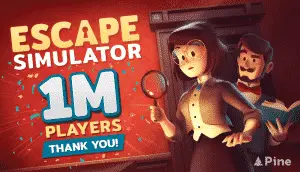 Escape simulator ha venduto un milione di copie!