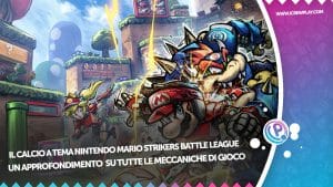 Il calcio a tema nintendo: mario strikers battle league