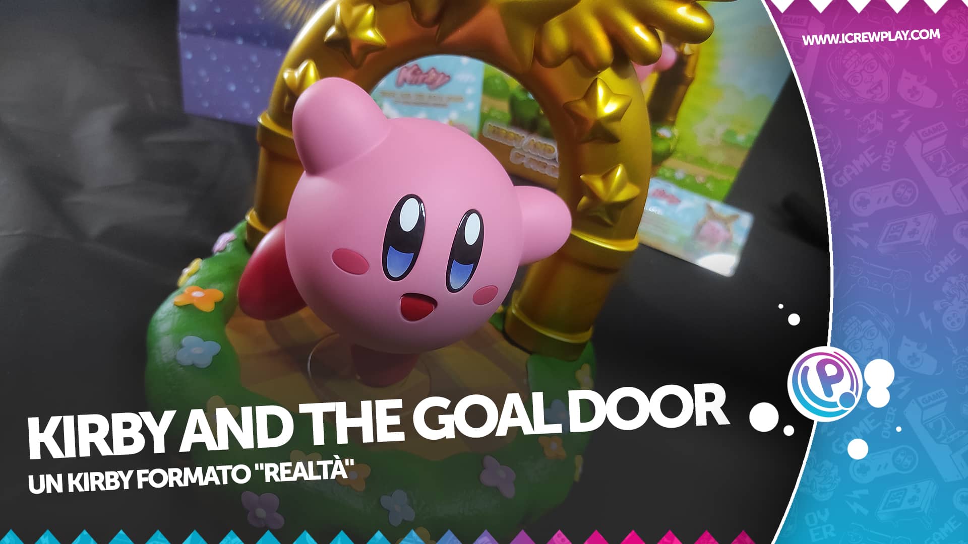 Kirby and the goal door