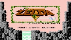 The legend of zelda nes